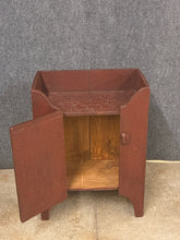 Load image into Gallery viewer, Crackle Finish Pine Cupboard