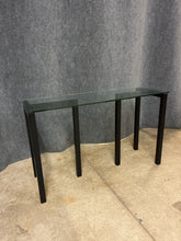 Load image into Gallery viewer, Contemporary Glass Top Console Table