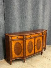 Load image into Gallery viewer, Ethan Allen Serpentine Inlay Sideboard