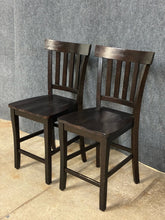 Load image into Gallery viewer, Pair of Rustic Counter Height Stools