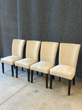 Load image into Gallery viewer, Set of 4 Upholstered Parsons Dining Chairs