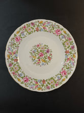 Load image into Gallery viewer, Royal Crown Derby Floral Porcelain Gold Trim Multi-Color 6 Piece Plates