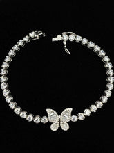 Load image into Gallery viewer, 1 Piece Sterling Silver Cubic Zirconia Bracelet