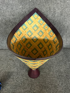 Sculptural Basket "Square Tarns" by John L. Skau