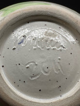 Load image into Gallery viewer, Studio Pottery Bowl - Signed Artisan Stoneware, Green &amp; Brown Glaze, 6" Diameter