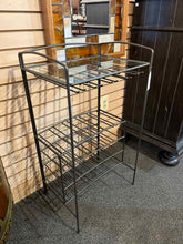 Load image into Gallery viewer, Glass Top Metal Wine Rack