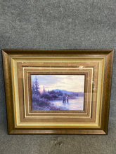 Load image into Gallery viewer, Fishing Framed Art
