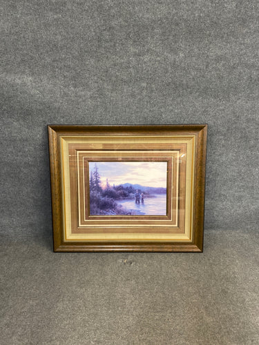 Fishing Framed Art